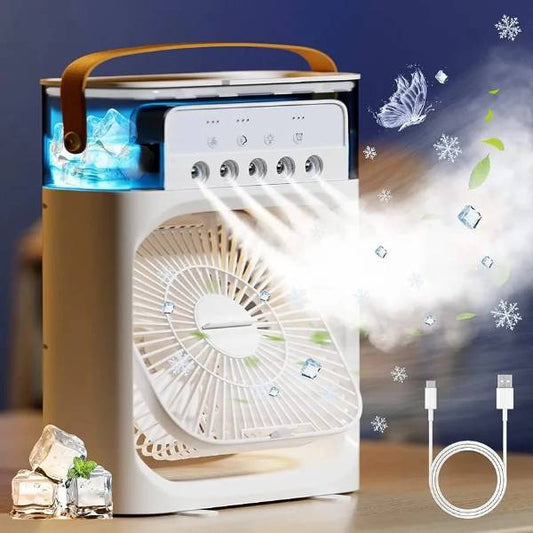 PROMO: Mini Aire Portátil c/ Humidificador